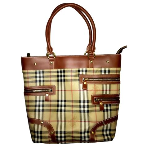 burberry haymarket shoulder bag|vintage Burberry tote bag.